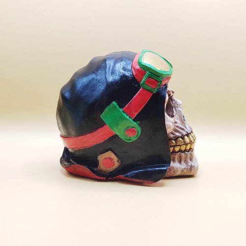 KuruKafa Biblo Motorsiklet sari yan