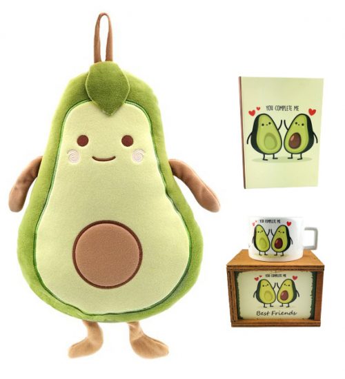 Avakado Yastık Defter Kupa Seti