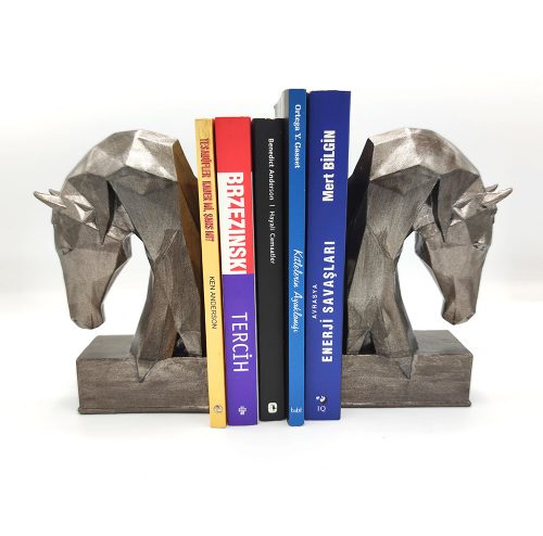 Kitap Tutucu At Heykeli