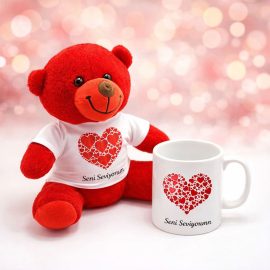 Seni Seviyorum Ayıcık Kupa Seti