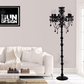 Siyah Taşlı Lambader