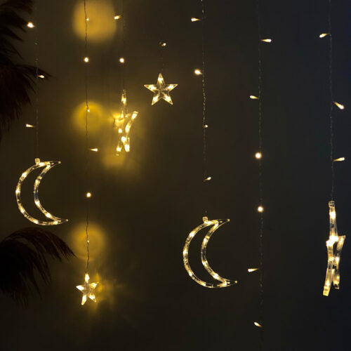 Led Ay Yıldız Sarkma