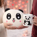 Panda Yastık Kupa
