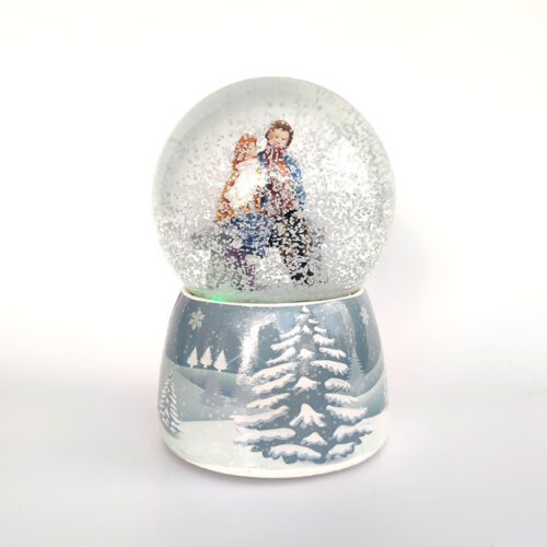 Romantik Sevgililer Kar Küresi