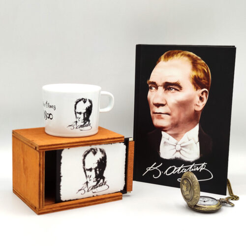 Atatürk Baskılı Set