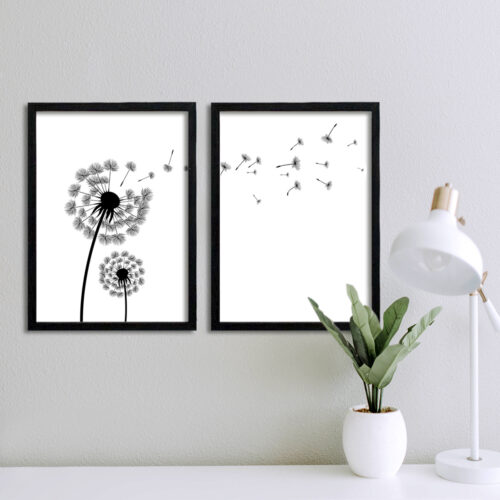 2'li Polen Dekoratif Cerceve Seti