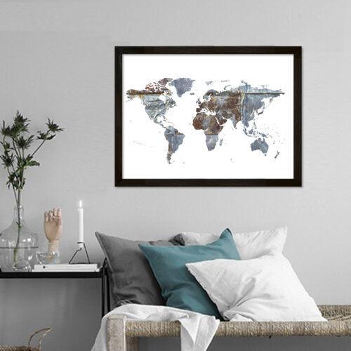 Harita Dekor Cerceve (1)