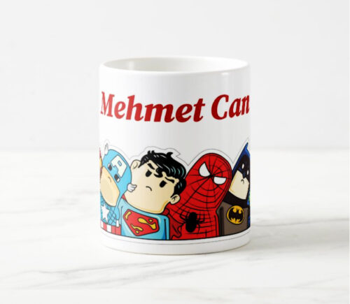 İsim Yazılan Sevimli Kupa