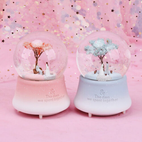 Romantik Aşıklar Kar Küresi