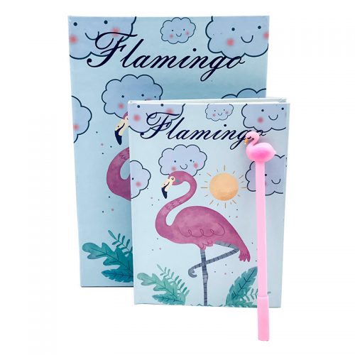 Flamingo Defter Kutu Kalem Seti