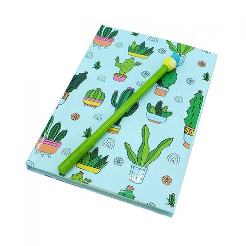 Kaktüs Kalem Defter Seti