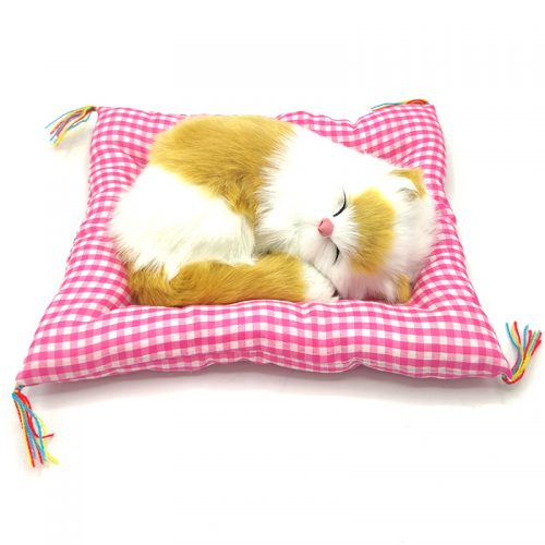 minderde-uyuyan-kedi-sesli