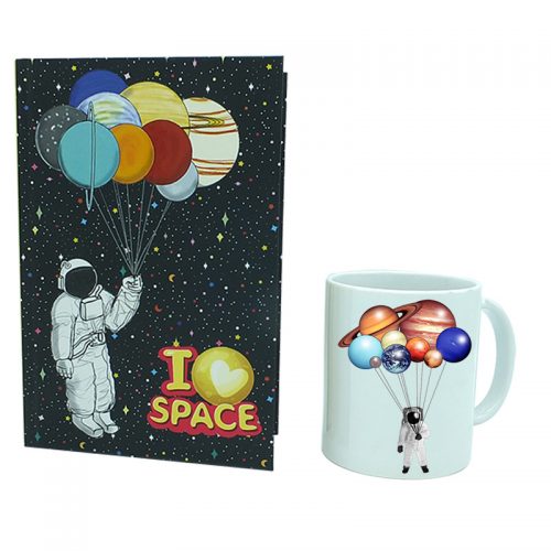 Astronot Defter Ve Kupa