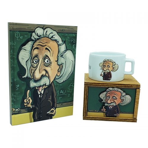 Einstein Defter Ve Kupa Set