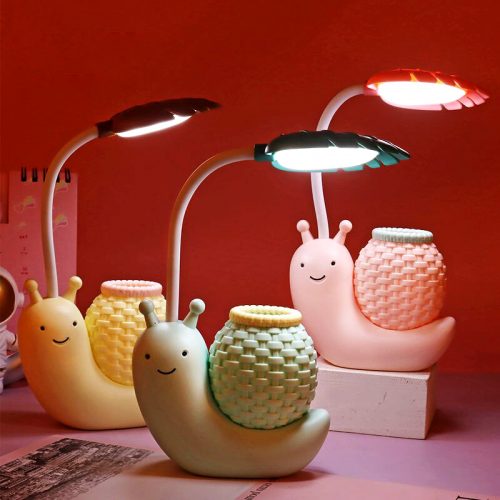 Salyangoz Masa Lambası Kalemlik