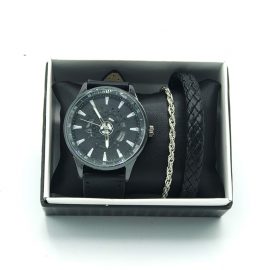 Erkek Kol Saati Bileklik Siyah