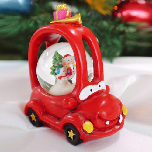 Ufak Araba Yılbaşı Kar Küresi