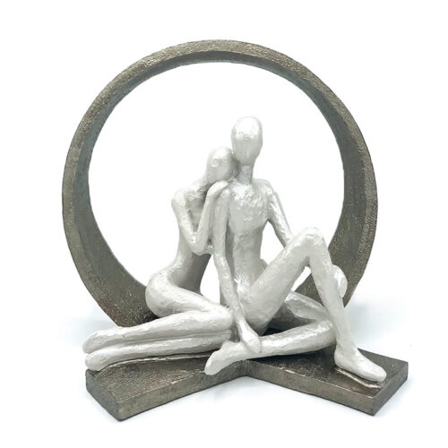 Çember İçinde Sevgililer Biblo