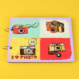 Fotoğraf Makinası Tasarımlı Albüm