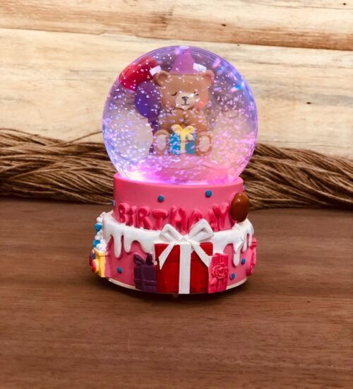 Happy Birthday Ayıcık Kar Küresi