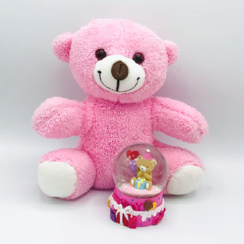 İyi ki Doğdun Ayıcık ve Kar Küresi