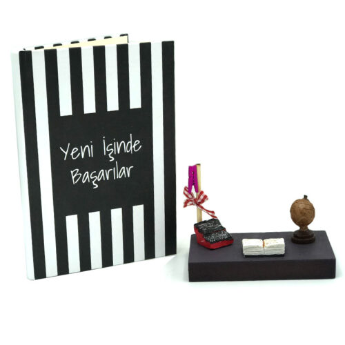 Yeni İşinde Başarılar Defter ve Notluk Seti