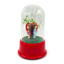 Fanus İçerisinde Işıklı Sevgili Biblosu