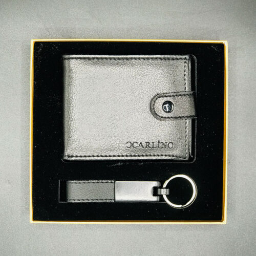 Siyah Cüzdan Anahtarlık Seti