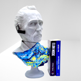 Yıldızlı Gece Büstü Van Gogh