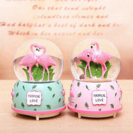 Flamingo Kar Küresi Orta Boy