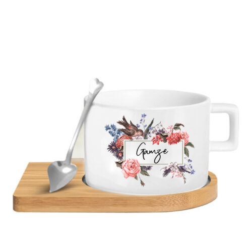 kisiye-ozel-cicekli-ahsap-altli-fincan