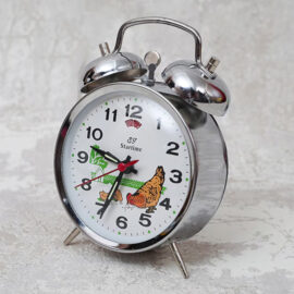 Nostaljik Horozlu Kurmalı Çalar Saat