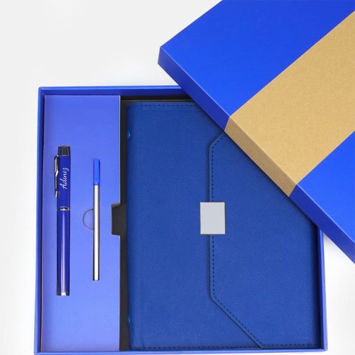 ozel-kutulu-ajanda-ve-kalem-seti-mavi