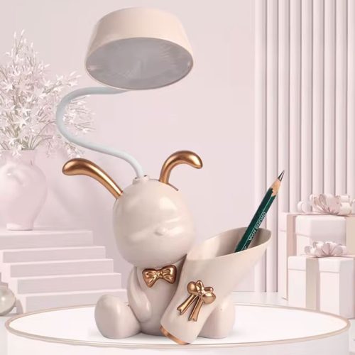 Sevimli Tavşan Masa Lambası Kalemlik