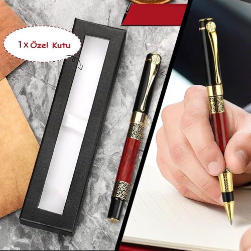 kisiye-ozel-kahverengi-roller-kalem