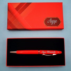 Kişiye Özel Kırmızı Kalem