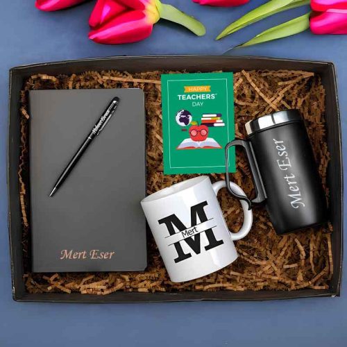 Termos Bardak Kupa Defter Kalem Seti