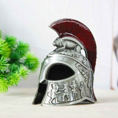 Metal Dekoratif Şövalye Miğferi