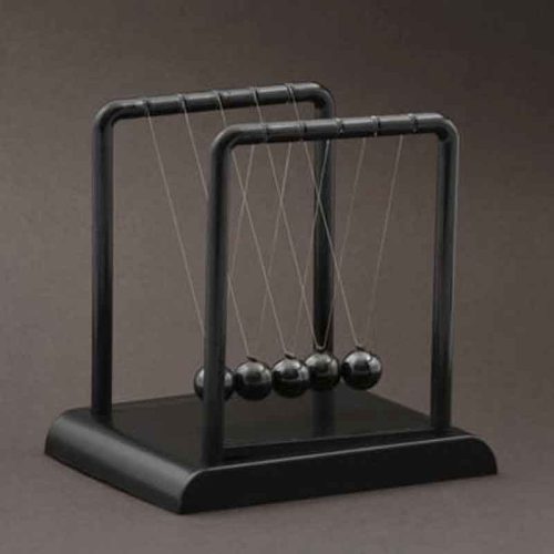 Büyük Boy Siyah Newton Balans