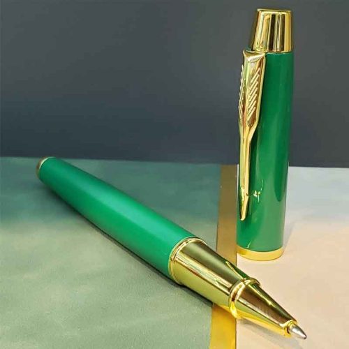 Kisiye-ozel-Gold-Detayli-Defter-ve-Kalem-Seti-siyah-kalem-yesil-kalem