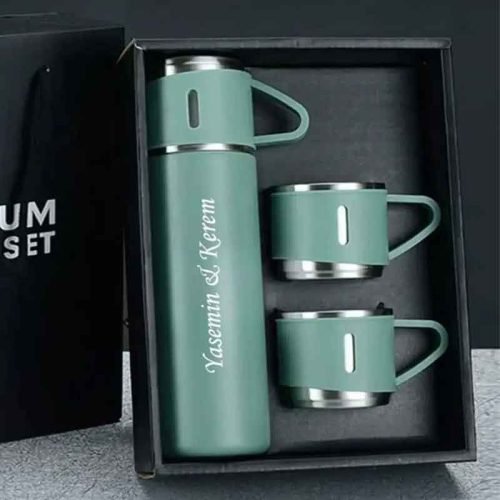 kisiye-ozel-bardakli-termos-yesil