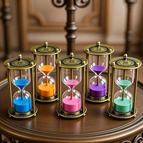 20 Dakikalık Vintage Kum Saati