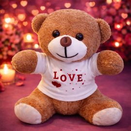 Love Yazılı Peluş Ayıcık