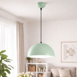 Tekli Sarkıt Mint Yeşili Avize