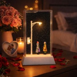 Sokak Lambası Kar Küresi