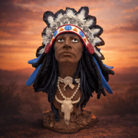 Kızıl Derili Biblo