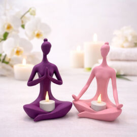 Yoga Yapan Kadınlar Mumluk