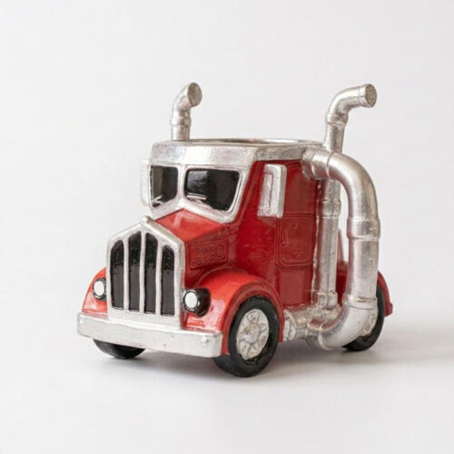 Retro Tır Tasarımlı 3D Kupa Bardak