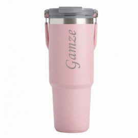 Kişiye Özel Bundesign Çelik Termos 900ml