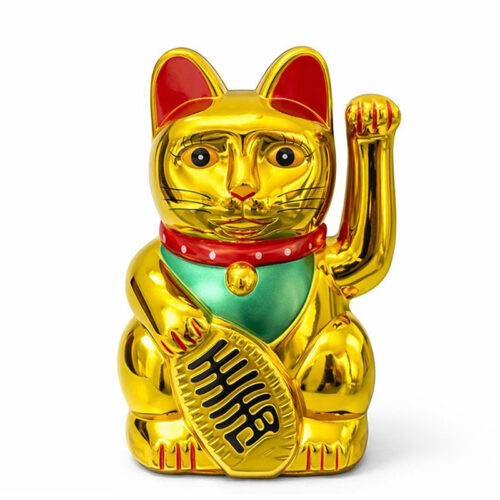 Maneki Neko Pilli Sallanan Şans Kedisi